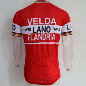 Maillot Classique Vintage Velda Flandria Cylisme - Vintage Cycling