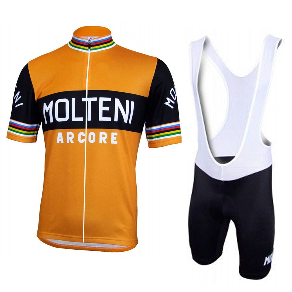 Maillot et Cuissard Classique Vintage Molteni - Vintage Cycling