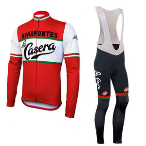 Maillot et cuissard Long Classique Retro La Casera - Vintage Cycling